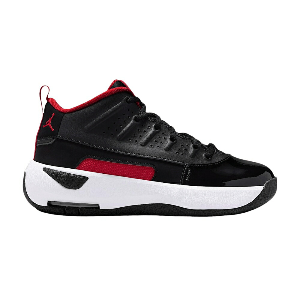 ナイキ マックス オーラ 白色 ホワイト 黒色 ブラック 赤 レッド エアジョーダン 'BLACK RED' ジュニア キッズ AIR JORDAN AIR JORDAN MAX AURA 7 GS WHITE VARSITY / BLACK WHITE VARSITY RED ベビー マタニティ