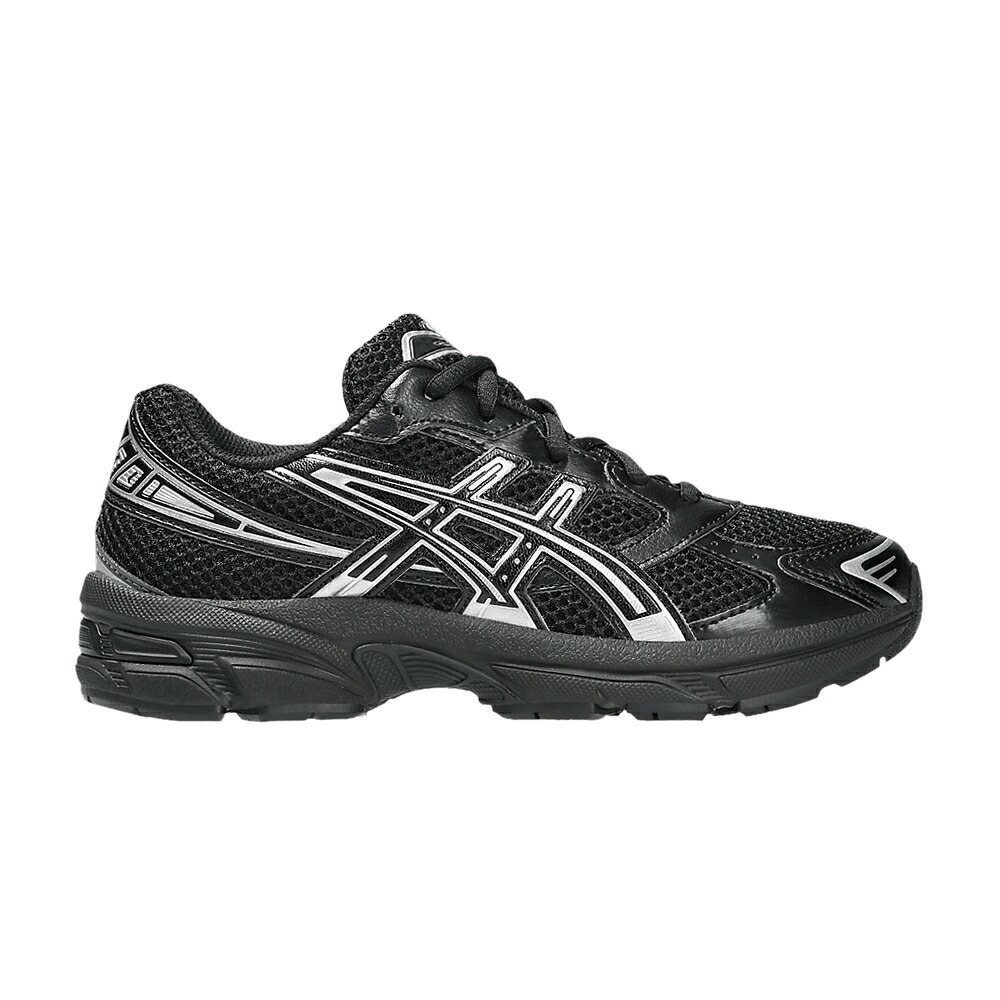 アシックス ピュア 黒色 ブラック 銀色 シルバー 'BLACK SILVER' ジュニア キッズ ASICS GEL 1130 GS PURE / BLACK PURE SILVER ベビー マタニティ スニーカー