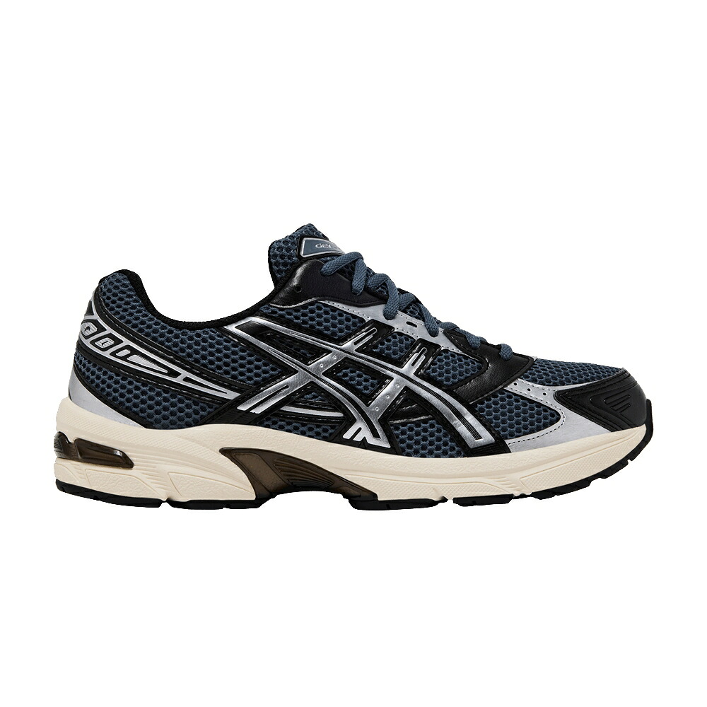 アシックス 灰色 グレー 銀色 スチール 黒色 ブラック 'STEEL BLACK' スニーカー メンズ ASICS GEL 1130 GREY / STEEL GREY BLACK|スニケス