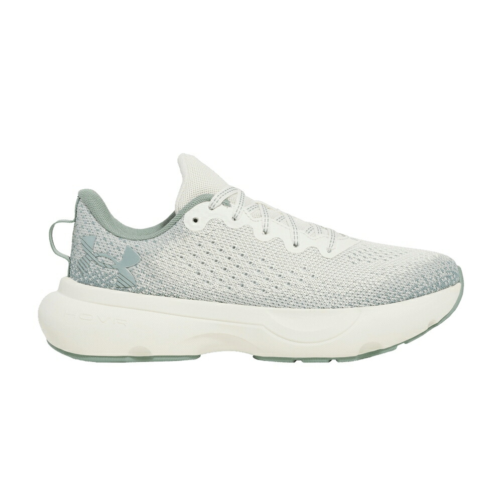 白色 ホワイト 緑 グリーン アンダーアーマー 'WHITE QUARTZ' スニーカー レディース UNDER ARMOUR UNDER ARMOUR WMNS HOVR INFINITE / WHITE QUARTZ SILICA GREEN