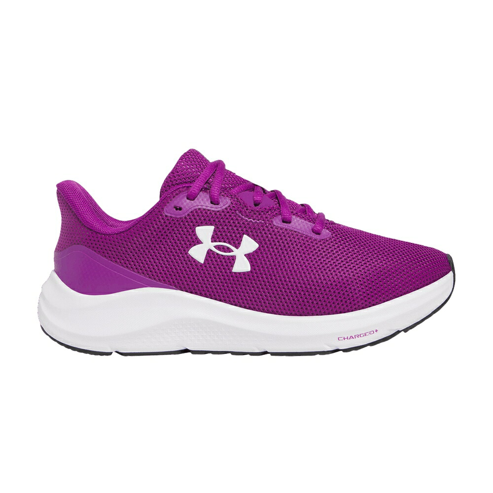 紫 パープル オーラ アンダーアーマー 'ANDROMEDA PURPLE' スニーカー レディース UNDER ARMOUR UNDER ARMOUR WMNS CHARGED PURSUIT 4 / ANDROMEDA PURPLE PURPLE AURA