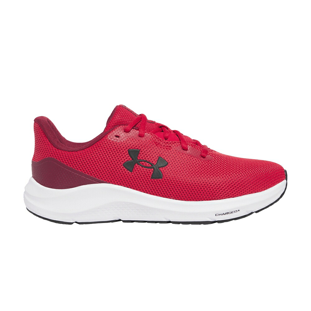 赤 レッド カーディナル 黒色 ブラック アンダーアーマー 'RED CARDINAL' スニーカー メンズ UNDER ARMOUR UNDER ARMOUR CHARGED PURSUIT 4 / RED CARDINAL BLACK｜スニケス 28,015円