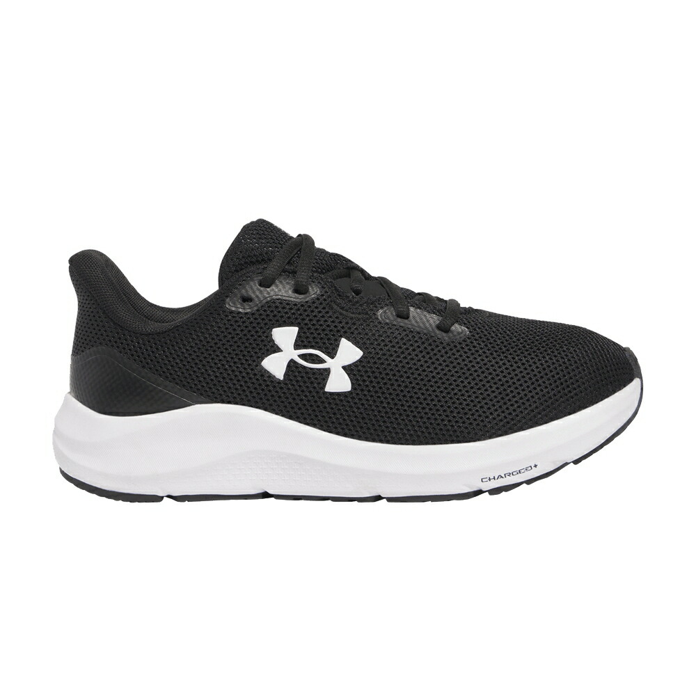 黒いこと 黒いこと 白いこと 白いこと アンダーアーマー \u0027BLACK WHITE\u0027 スニーカー レディース UNDER ARMOUR UNDER ARMOUR WMNS CHARGED PURSUIT 4 / BLACK WHITE