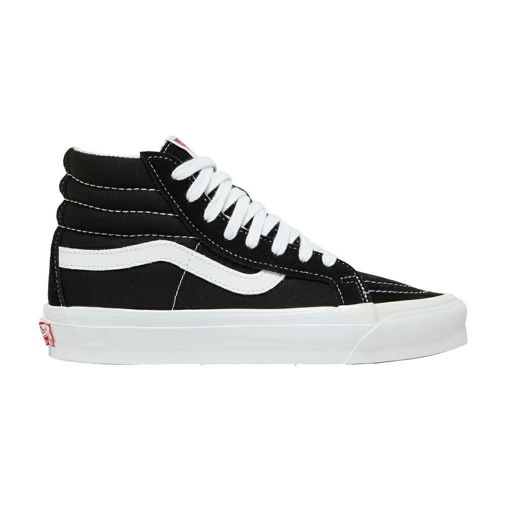 ヴァンズ バンズ スケートハイ 黒色 ブラック 白色 ホワイト 'BLACK' スニーカー メンズ VANS OG SK8-HI LX / BLACK TRUE WHITE