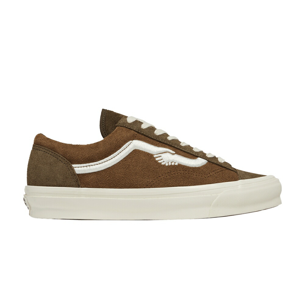 ヴァンズ バンズ 茶色 ブラウン BROWN スニーカー メンズ VANS NOTRE X OG STYLE 36 LX / NOTRE BROWN