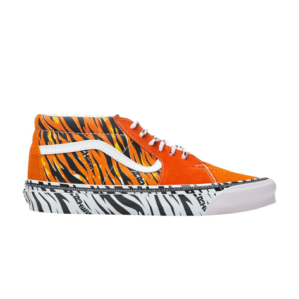 ヴァンズ バンズ \u0027TIGER BRIGHT\u0027 スニーカー メンズ VANS ARIES X OG SK8-MID LX / TIGER BRIGHT スニーカー-靴