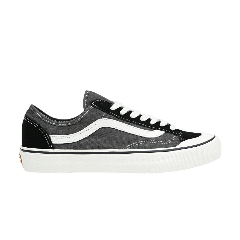 ヴァンズ バンズ 黒色 ブラック 灰色 グレー BLACK GREY スニーカー メンズ VANS STYLE 136 DECON VR3 SF / BLACK GREY