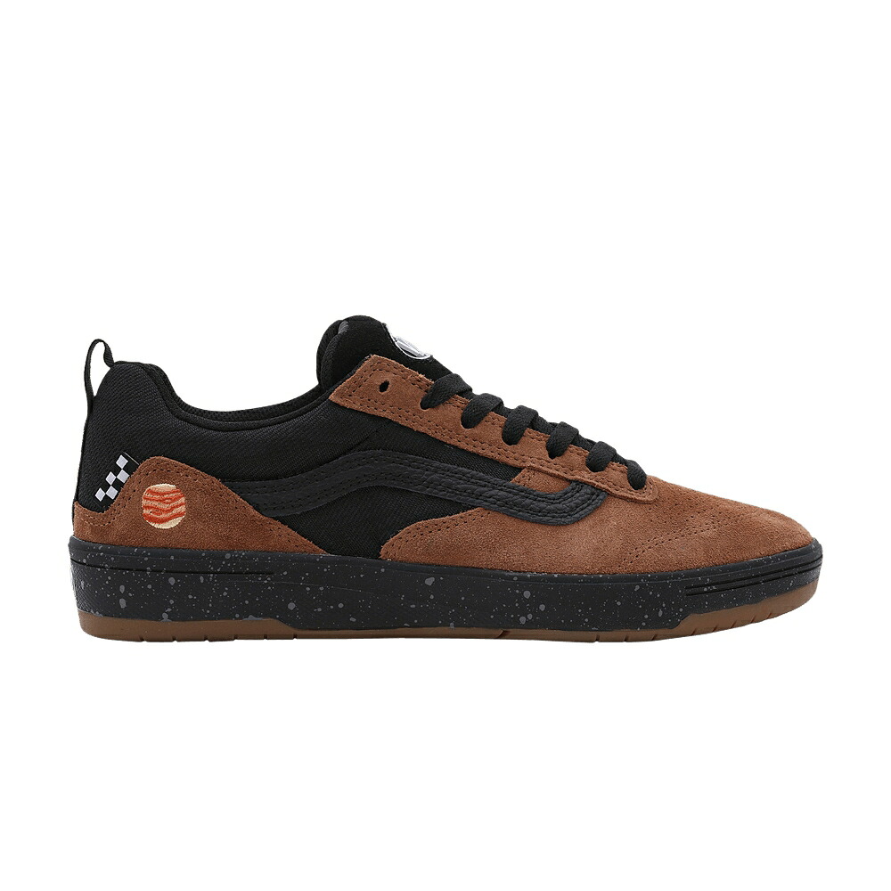 ヴァンズ バンズ ともし火 赤銅色 赤銅色 \u0027JUPITER\u0027 スニーカー メンズ VANS ZION WRIGHT X ZAHBA / BROWN MULTI COLOR