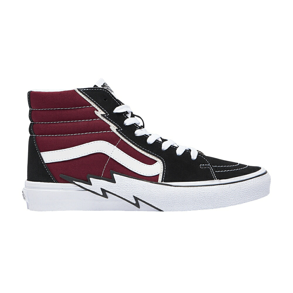ヴァンズ バンズ 滑るご機嫌 黒いこと 黒いこと \u0027BOLT ROYALE\u0027 スニーカー メンズ VANS SK8-HI - PORT / PORT ROYALE BLACK スニーカー-メンズ靴