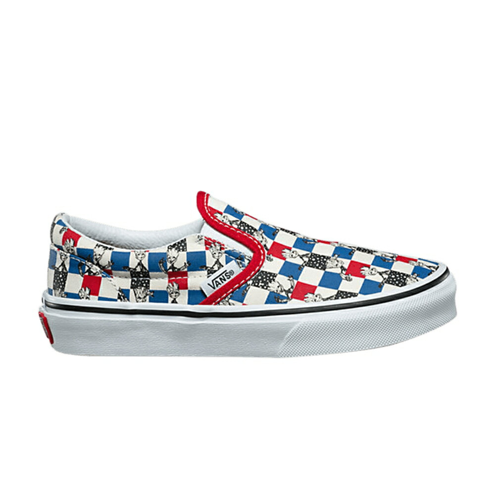 ヴァンズ バンズ スリッポン 'GUARDIANS' スニーカー メンズ VANS MARVEL X SLIP-ON KIDS / GUARDIANS MULTI CHECKER|スニケス