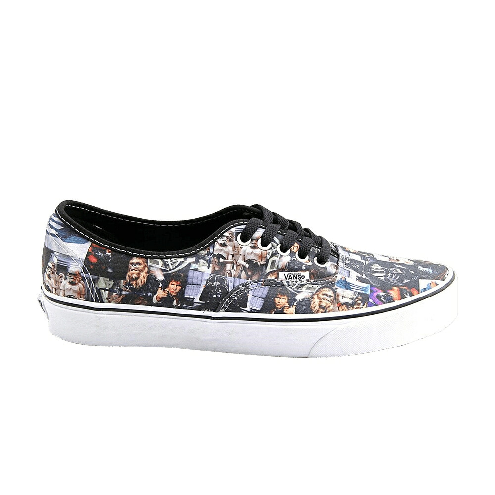 ヴァンズ バンズ オーセンティック 黒色 ブラック 白色 ホワイト 'スターウォーズ' スニーカー メンズ VANS AUTHENTIC 'STAR WARS' / BLACK TRUE WHITE
