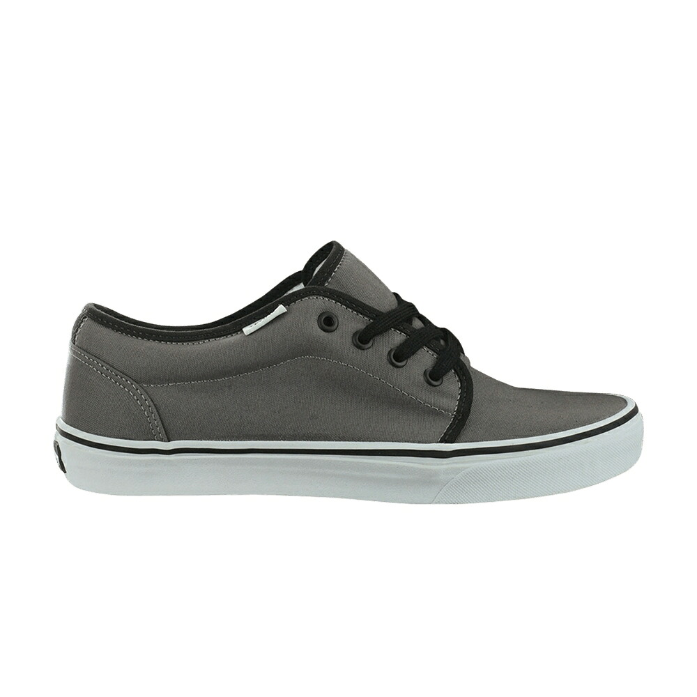 ヴァンズ バンズ 黒色 ブラック スニーカー メンズ VANS 106 VULCANIZED / PEWTER BLACK｜スニケス