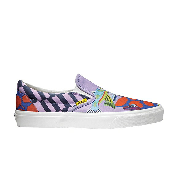 ヴァンズ バンズ クラシック スリッポン 黄色 イエロー スニーカー メンズ VANS CLASSIC SLIP-ON (BEATLES YELLOW SUBMARINE) SEA OF MONSTERS /