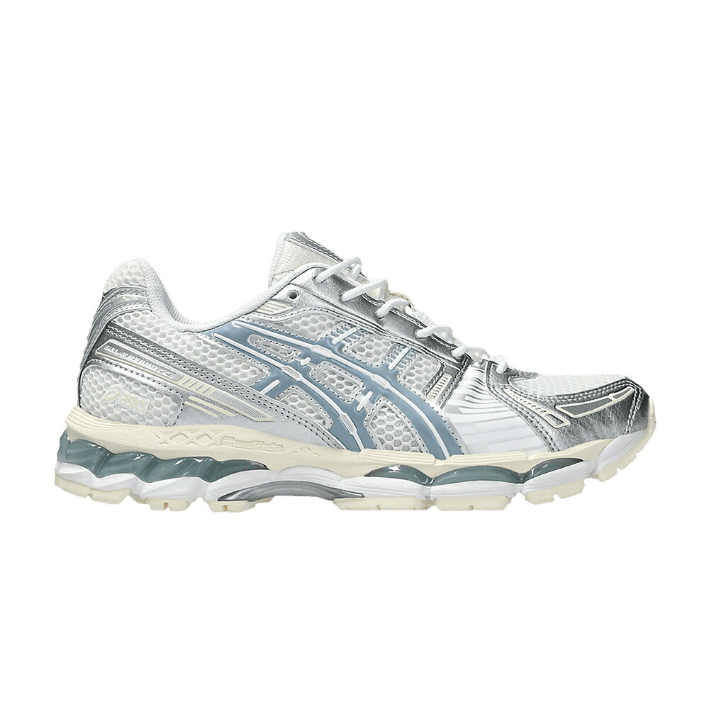 アシックス しろがね色 しろがね色 青み 青色 12.1 \u0027SILVER BLUE\u0027 スニーカー メンズ ASICS GEL KAYANO / SILVER BLUE