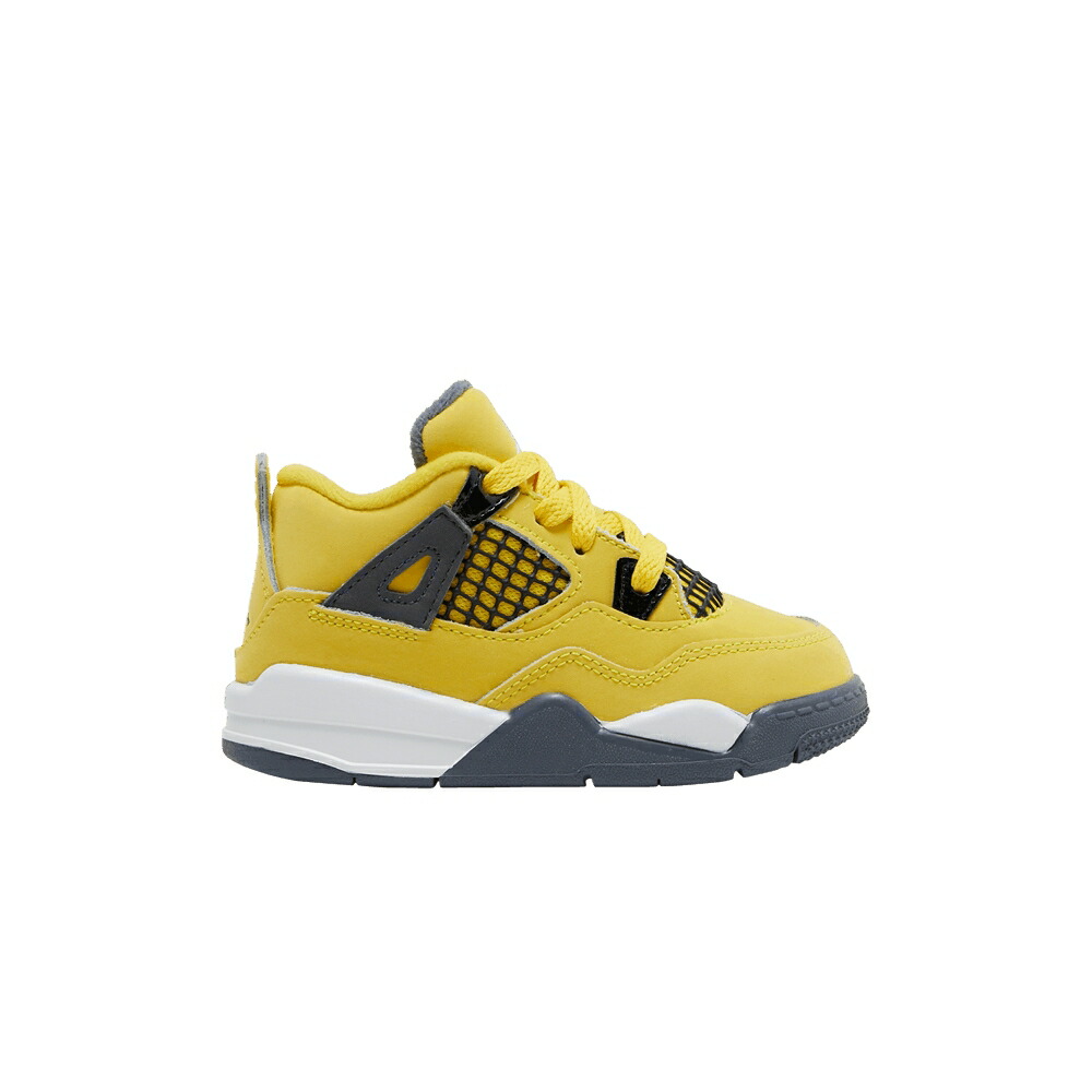 ナイキ 黄色 イエロー エアジョーダン 'LIGHTNING' ベビー AIR JORDAN AIR JORDAN 4 RETRO TD 2021 / TOUR YELLOW MULTI COLOR MULTI