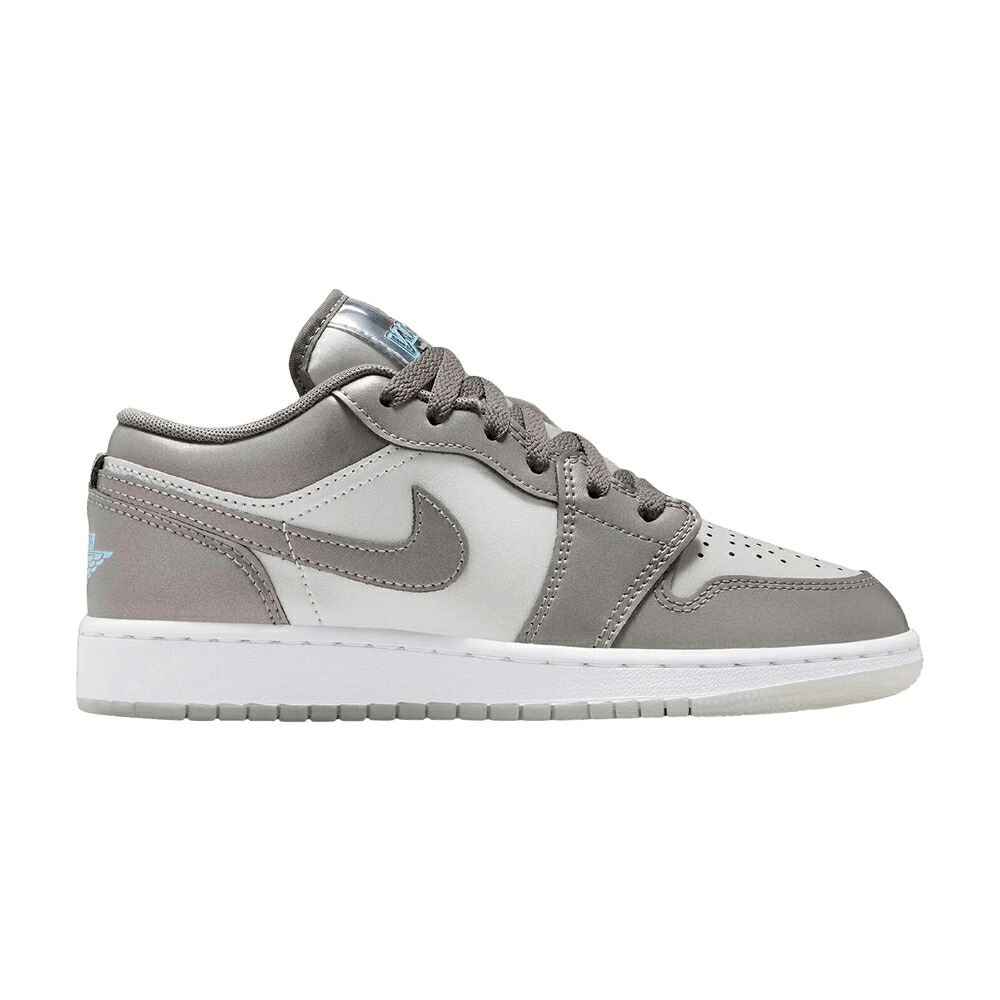 ナイキ 青碧 青碧 白いこと 白いこと エアジョーダン \u0027PEWTER CHILL\u0027 お坊っちゃん キッズ AIR JORDAN AIR JORDAN 1 LOW SE GS PHOTON DUST BLUE / FLAT PEWTER PHOTON DUST WHITE もの言う花 マタニティ スニーカー