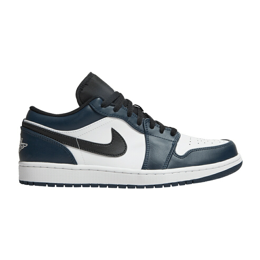 ナイキ 紺色 ネイビー 白色 ホワイト 黒色 ブラック エアジョーダン 'DARK TEAL' スニーカー メンズ AIR JORDAN AIR JORDAN 1 LOW / ARMORY NAVY WHITE BLACK