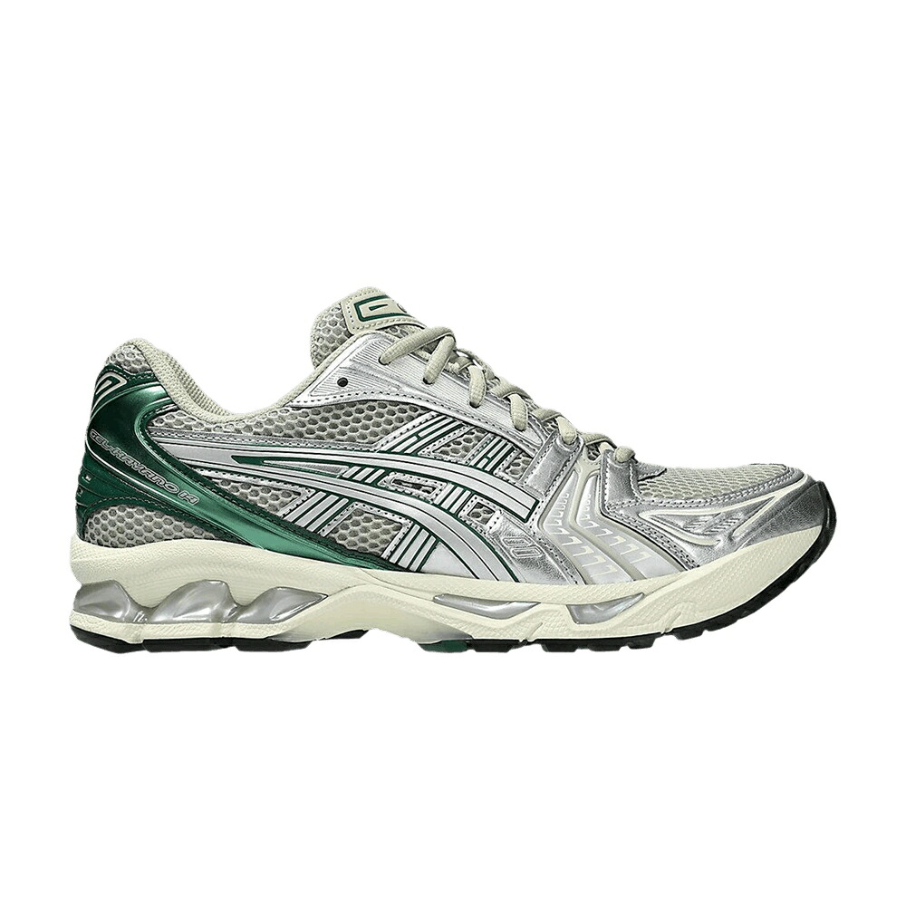 アシックス 純然たる しろがね色 しろがね色 \u0027DRIED SILVER\u0027 スニーカー メンズ ASICS GEL KAYANO 14 LEAF PURE / DRIED LEAF PURE SILVER メンズ靴-靴-スニーカー