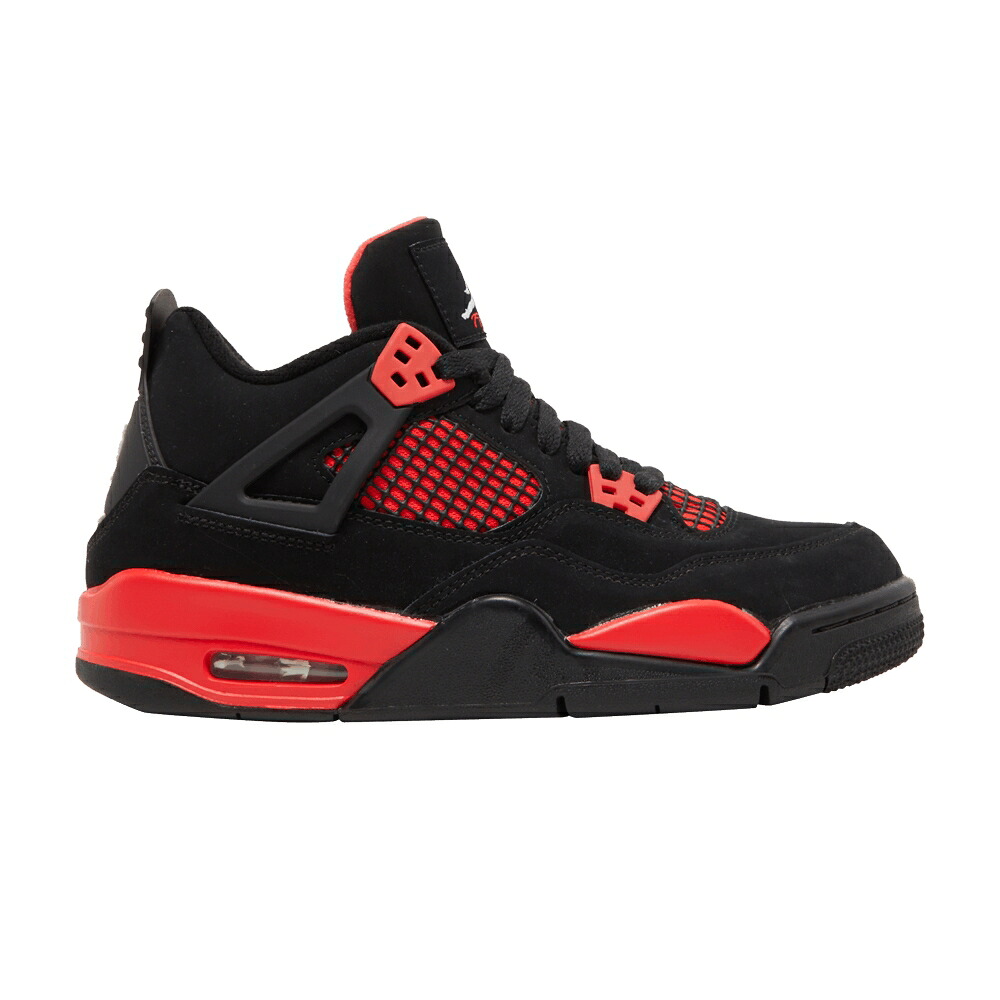 ナイキ 黒いこと 黒いこと エアジョーダン \u0027RED THUNDER\u0027 御坊っちゃん キッズ AIR JORDAN AIR JORDAN 4 RETRO GS / BLACK MULTI COLOR MULTI COLOR もの言う花 マタニティ スニーカー