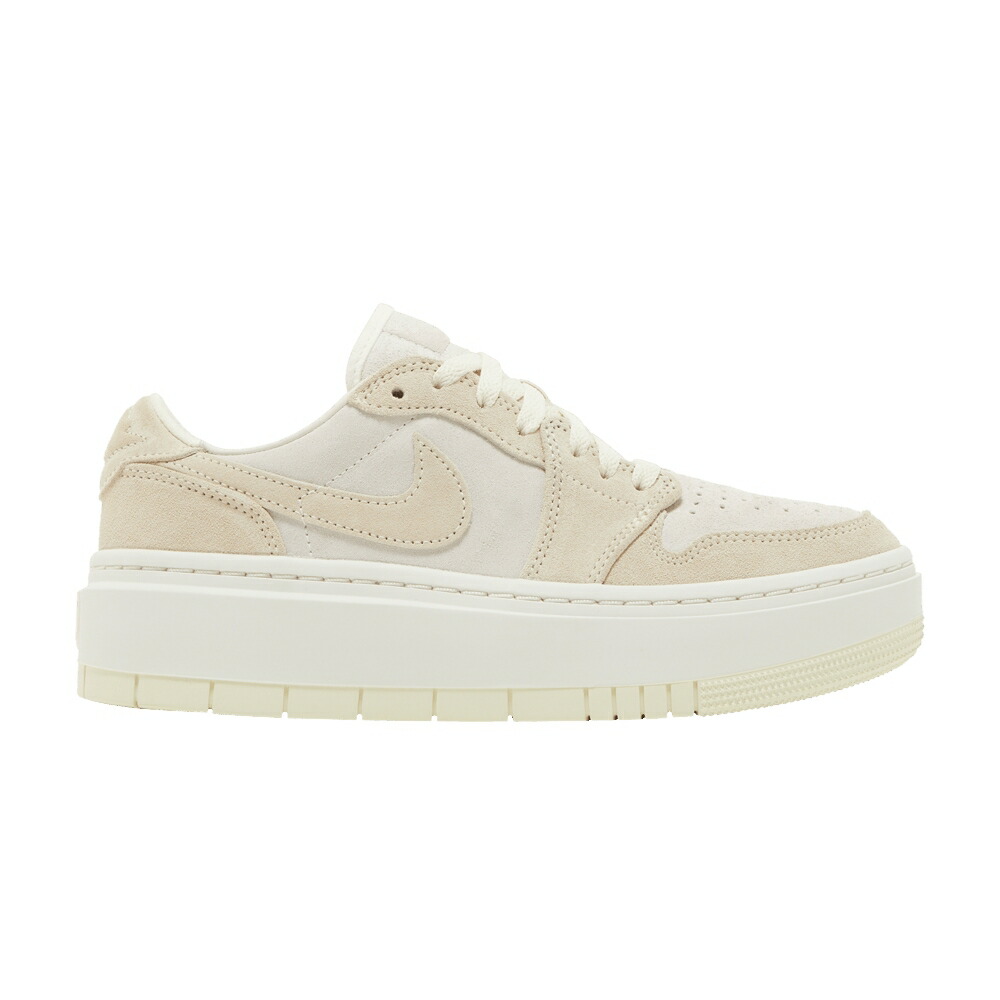 ナイキ エアジョーダン \u0027COCONUT MILK\u0027 スニーカー レディース AIR JORDAN WMNS AIR JORDAN 1 ELEVATE LOW / SAIL COCONUT MILK