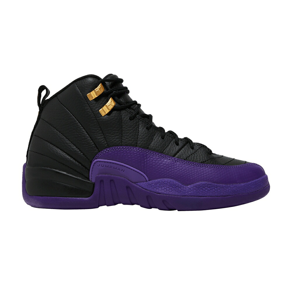 ナイキ 黒色 ブラック フィールド 紫 パープル ゴールド エアジョーダン 'FIELD PURPLE' ジュニア キッズ AIR JORDAN AIR JORDAN 12 RETRO GS / BLACK FIELD PURPLE METALLIC GOLD ベビー マタニティ スニーカー