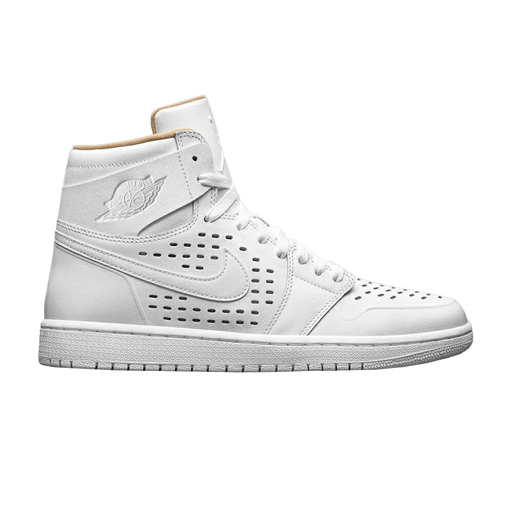 ナイキ ハイ 白色 ホワイト エアジョーダン 'VACHETTA' スニーカー メンズ AIR JORDAN AIR JORDAN 1 RETRO HIGH / WHITE WHITE VACHETTA TAN｜スニケス 129,650円