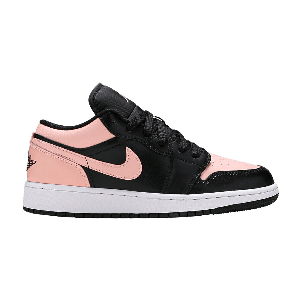 ナイキ 黒いこと 黒いこと クリムゾン サクラ色 エアジョーダン \u0027CRIMSON TINT\u0027 お坊っちゃん キッズ AIR JORDAN AIR JORDAN 1 LOW GS / BLACK CRIMSON TINT HYPER PINK もの言う花 マタニティ スニーカー