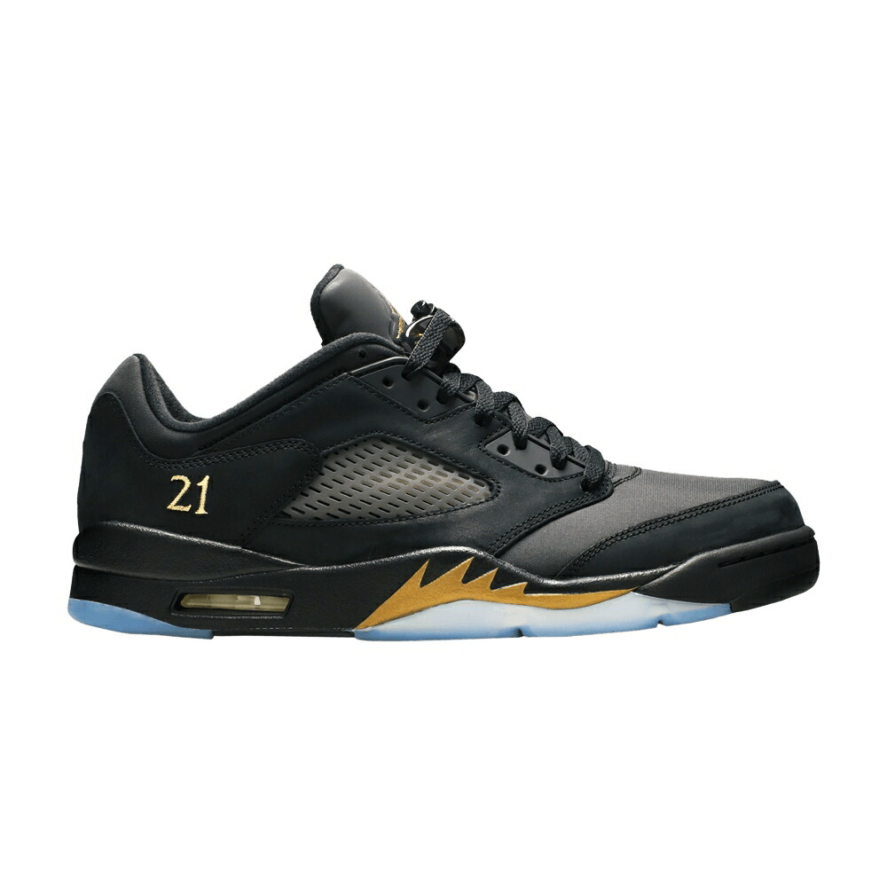 ナイキ 黒色 ブラック ゴールド エアジョーダン CLASS 202021 スニーカー メンズ AIR JORDAN AIR JORDAN 5 RETRO LOW WINGS OF 2020-21 / BLACK METALLIC GOLD