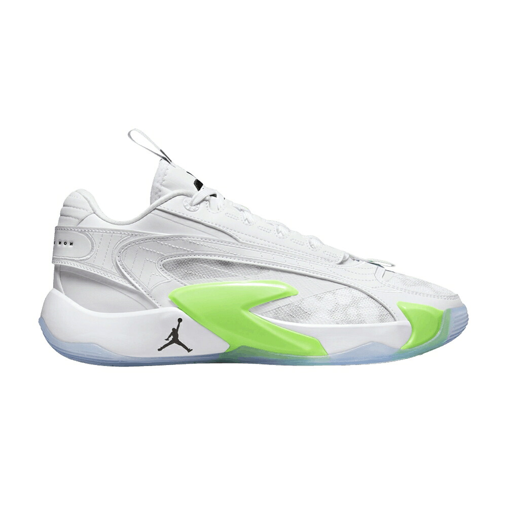 ナイキ 白色 ホワイト 黒色 ブラック 緑 グリーン ストライク エアジョーダン 'TRICK SHOT' スニーカー メンズ AIR JORDAN AIR JORDAN LUKA 2 PF / WHITE BLACK GREEN STRIKE|スニケス