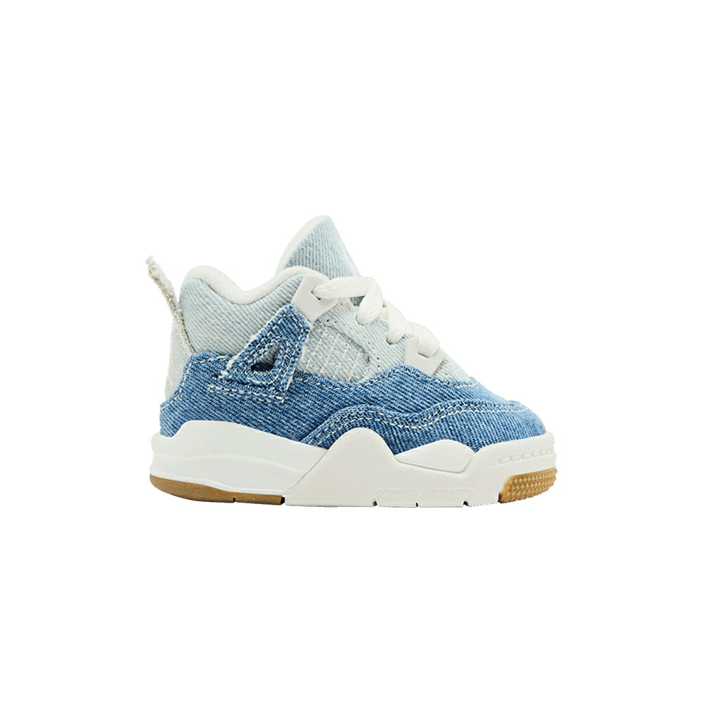 ナイキ 青み 青色 赤銅色 赤銅色 エアジョーダン \u0027WORN DENIM\u0027 もの言う花 AIR JORDAN AIR JORDAN 4 RETRO TEX TD BLUE / SAIL GUM LIGHT BROWN WORN BLUE