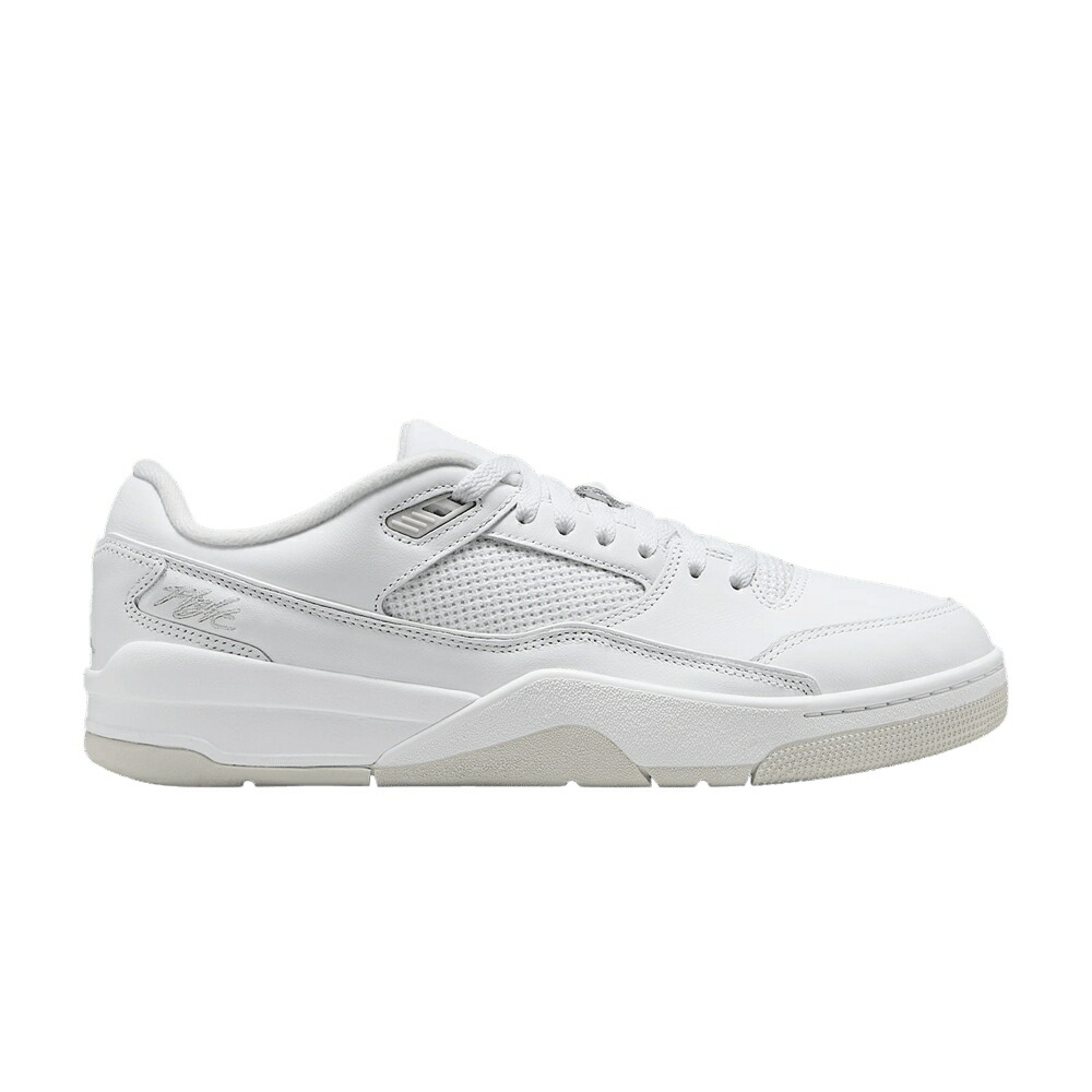 ナイキ フライト コート 白色 ホワイト 灰色 グレー エアジョーダン WHITE GREY スニーカー メンズ AIR JORDAN AIR JORDAN FLIGHT COURT VAST / WHITE VAST GREY