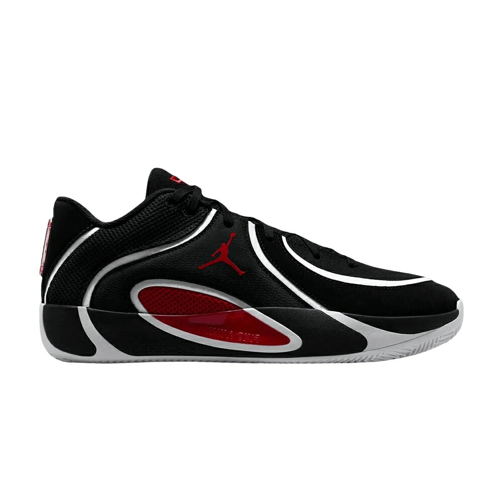 ナイキ 黒色 ブラック 赤 レッド 白色 ホワイト エアジョーダン BLOODLINE スニーカー メンズ AIR JORDAN AIR JORDAN TATUM 4 PF / BLACK UNIVERSITY RED WHITE