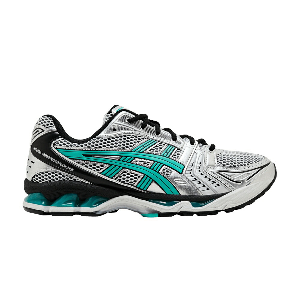 アシックス 白色 ホワイト 'SILVER WATERFALL' スニーカー メンズ ASICS GEL KAYANO 14 / WHITE WATERFALL｜スニケス