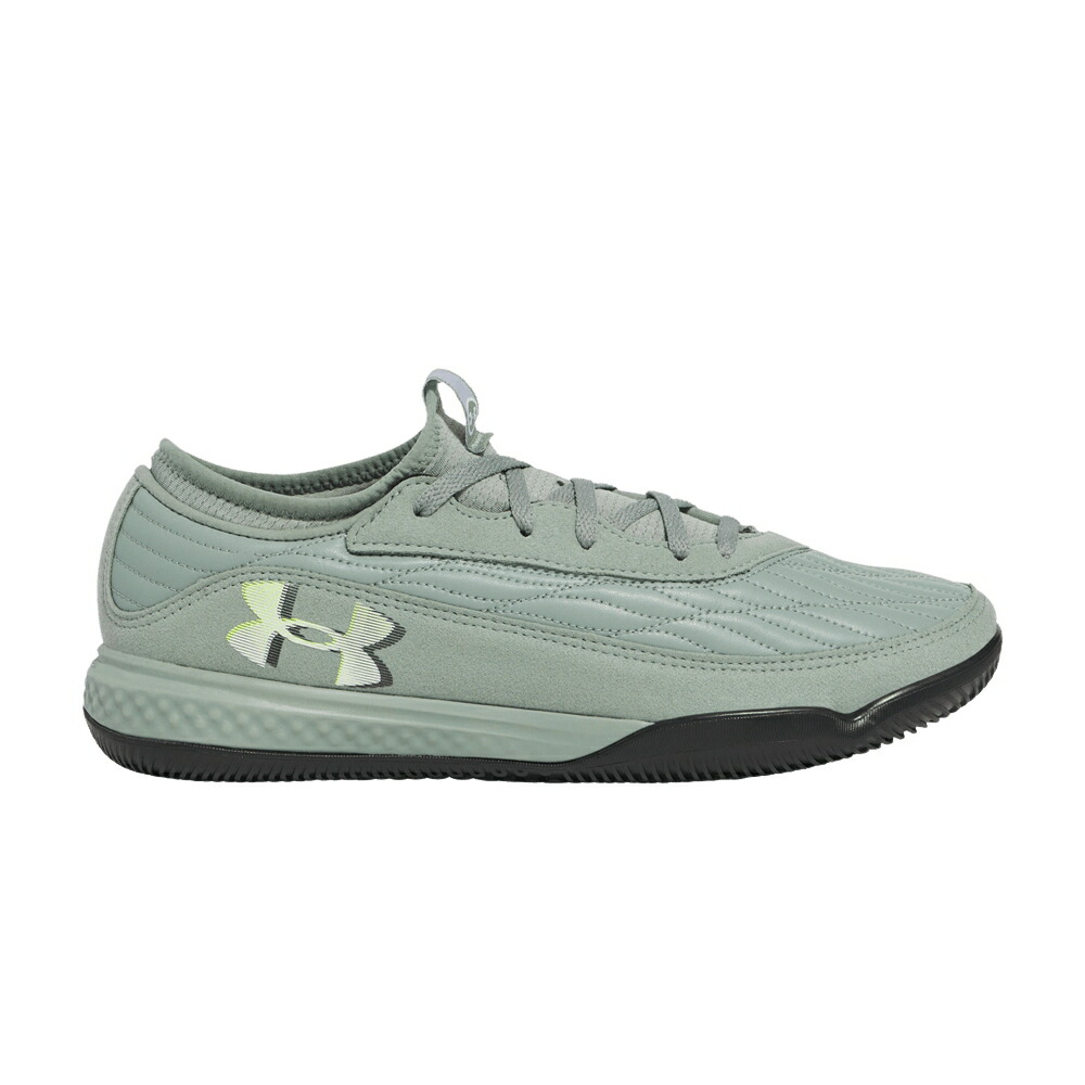セレクト 緑 グリーン 白色 ホワイト アンダーアーマー 'SILICA GREEN' スニーカー メンズ UNDER ARMOUR UNDER ARMOUR MAGNETICO SELECT 4 INDOOR / SILICA GREEN WHITE