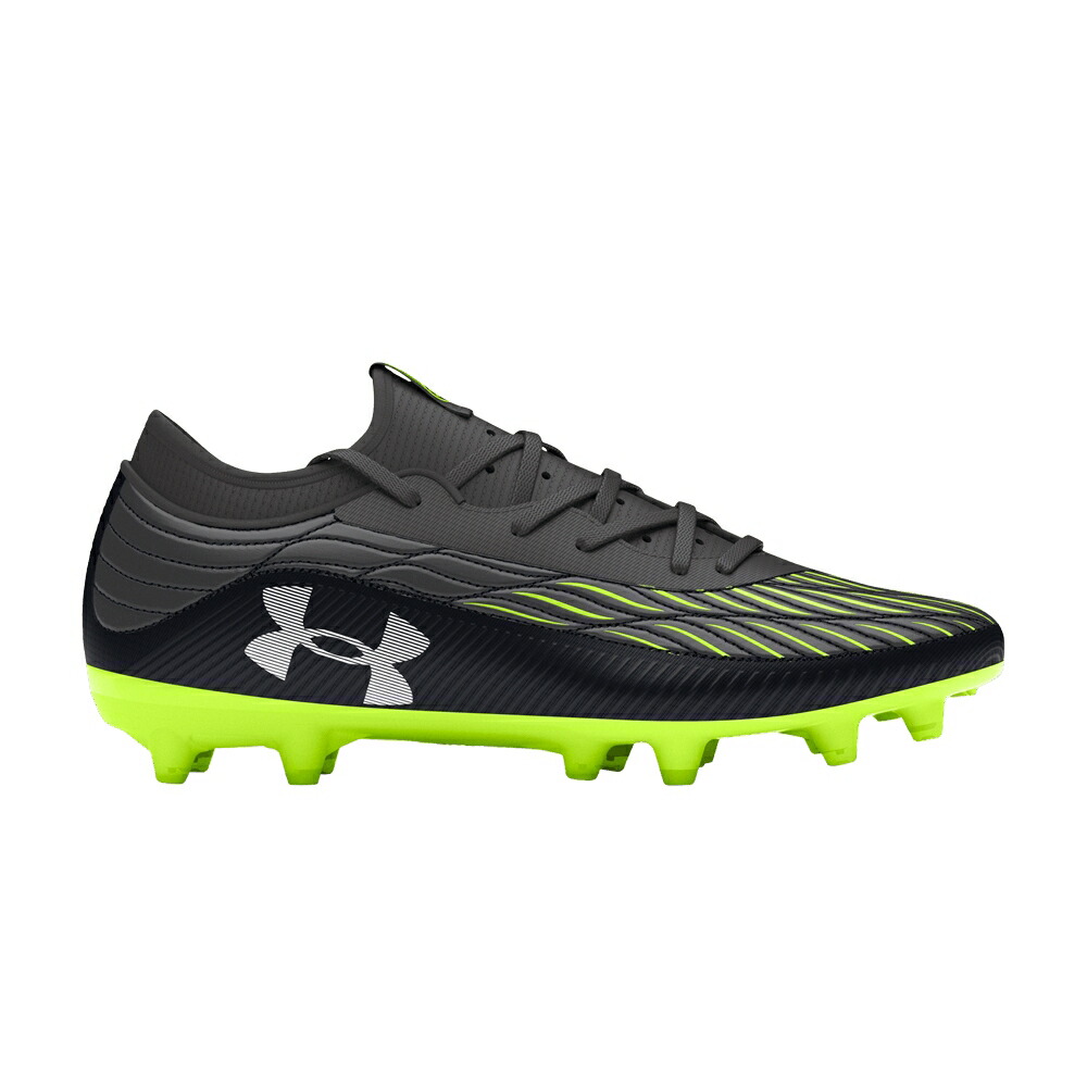 セレクト 黒色 ブラック 白色 ホワイト アンダーアーマー 'BLACK LIME' スニーカー メンズ UNDER ARMOUR UNDER ARMOUR MAGNETICO SELECT 4 FG JR / BLACK ANTHRACITE WHITE