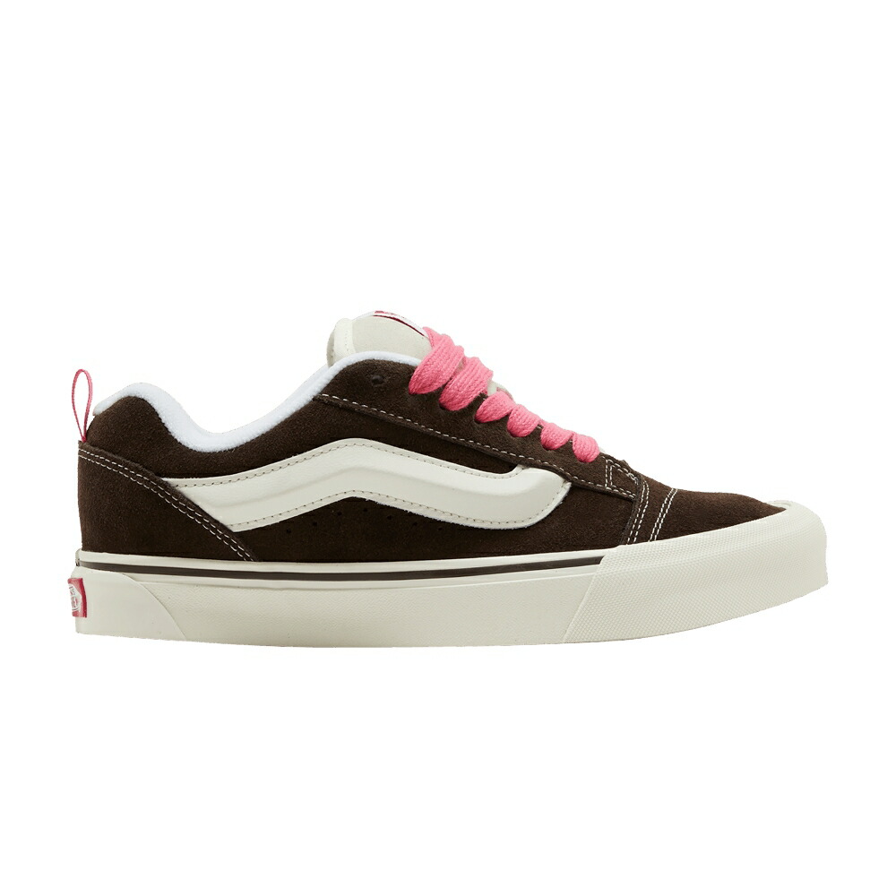 ヴァンズ バンズ 茶色 ブラウン 白色 ホワイト RETRO BROWN スニーカー メンズ VANS KNU SKOOL COLOR - / BROWN TRUE WHITE