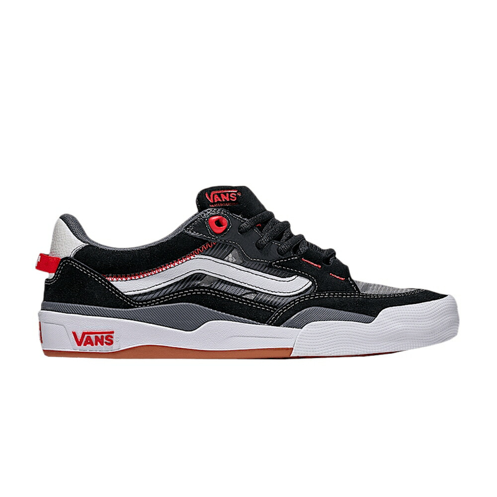 ヴァンズ バンズ スケート 白色 ホワイト 黒色 ブラック 赤 レッド BLACK RED スニーカー メンズ VANS SKATE WAYVEE 2 WHITE / BLACK WHITE RED