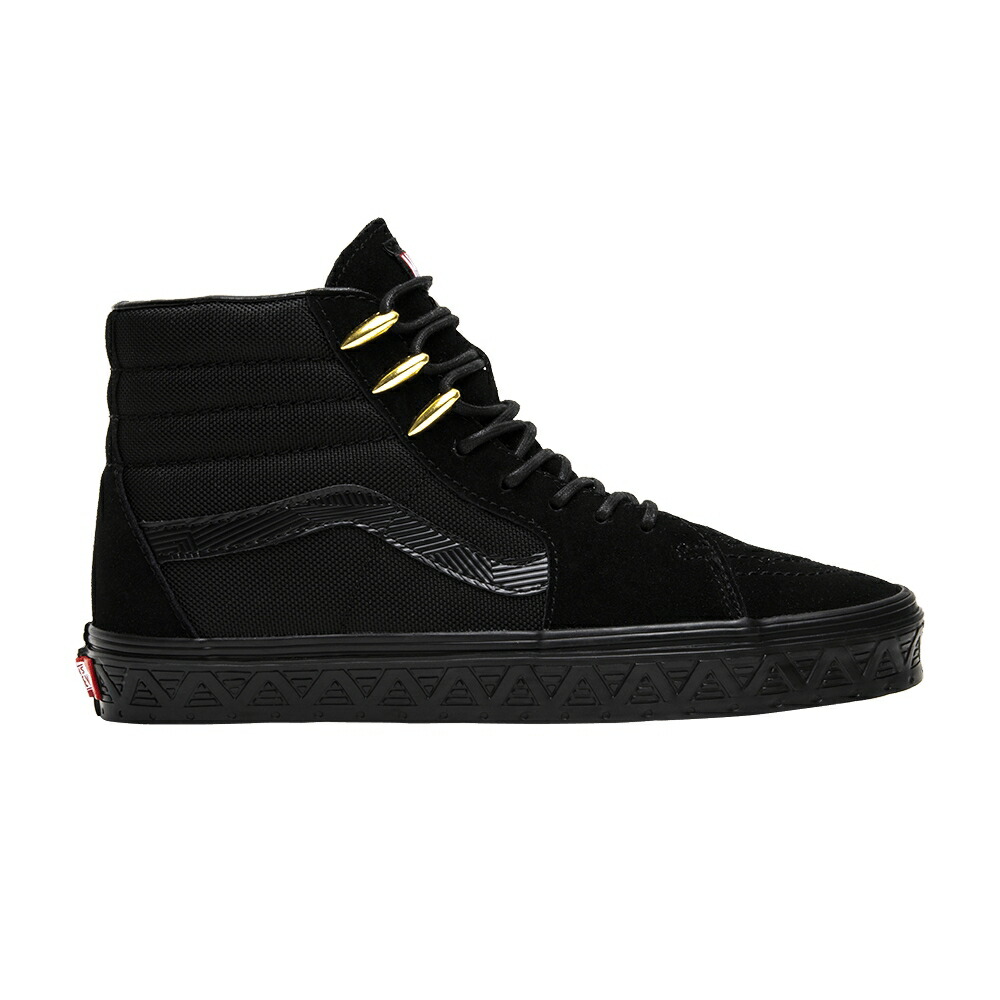 ヴァンズ バンズ スケートハイ 黒色 ブラック BLACK PANTHER スニーカー メンズ VANS MARVEL X SK8-HI / BLACK PANTHER BLACK