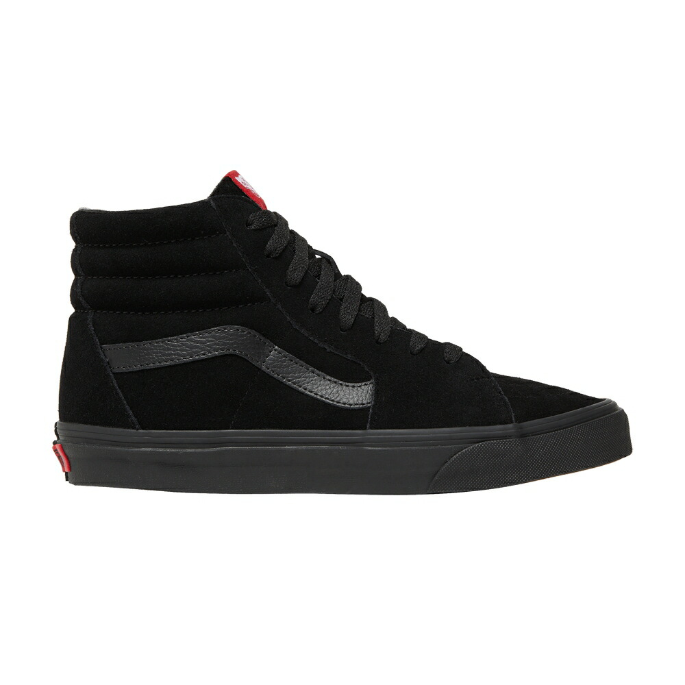 ヴァンズ バンズ スケートハイ 黒色 ブラック BLACK SUEDE スニーカー メンズ VANS SK8-HI / BLACK