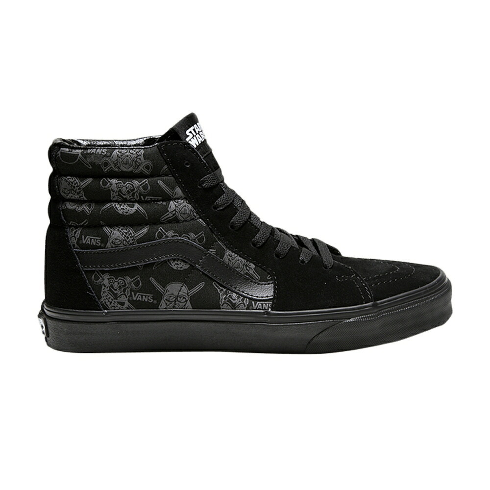 ヴァンズ バンズ 滑るご機嫌 \u0027スターウォーズ SIDE\u0027 スニーカー メンズ VANS SK8-HI \u0027STAR WARS DARK / DARK SIDE DARTH STORM