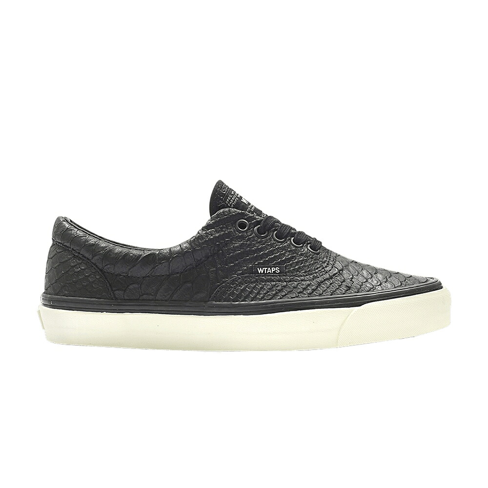 ヴァンズ バンズ ダブルタップス 黒色 ブラック 'ANACONDA' スニーカー メンズ VANS WTAPS X OG ERA LX / ANACONDA BLACK|スニケス