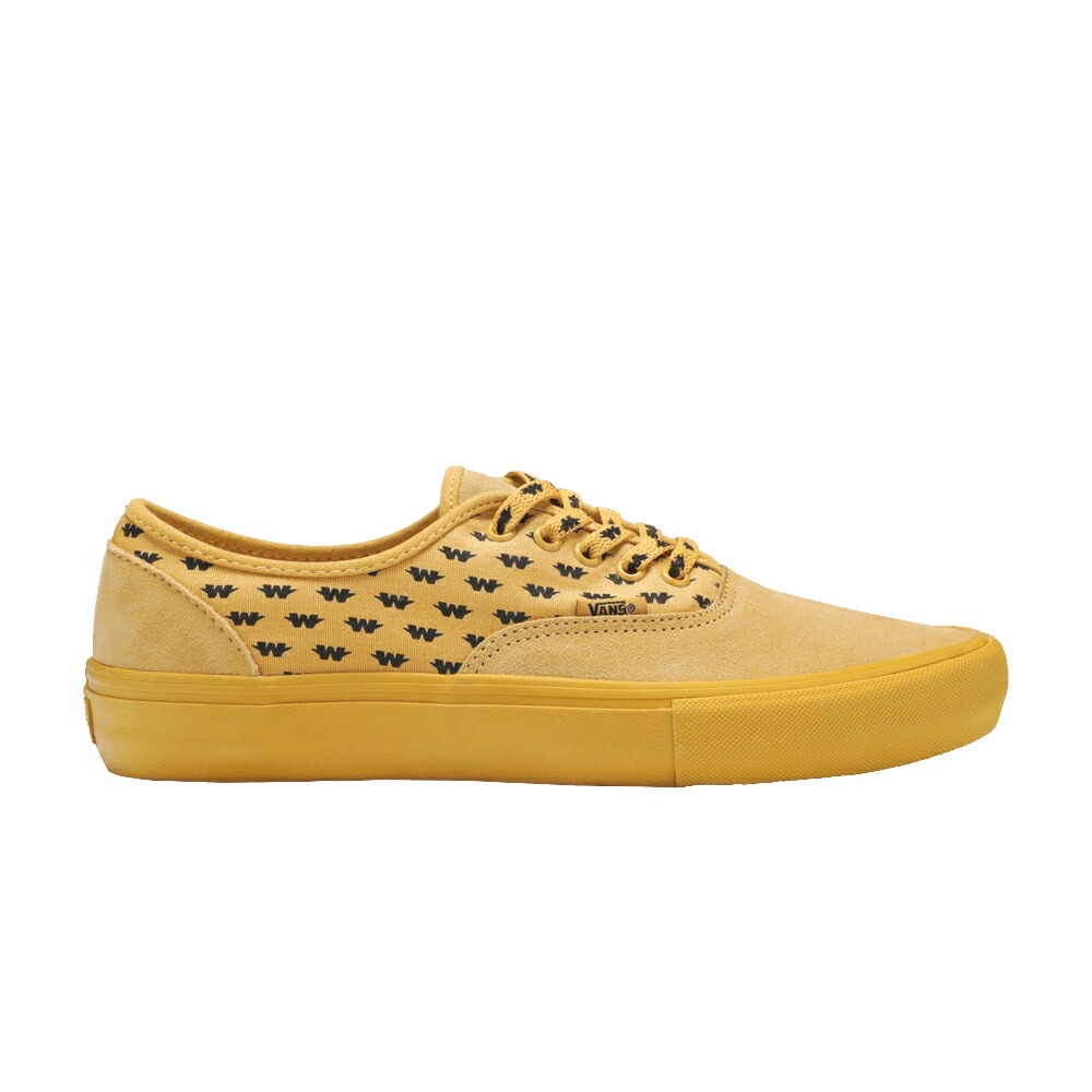 ヴァンズ バンズ ダブルタップス オーセンティック 黄色 イエロー 'WINGS' スニーカー メンズ VANS WTAPS X AUTHENTIC SYNDICATE / YELLOW