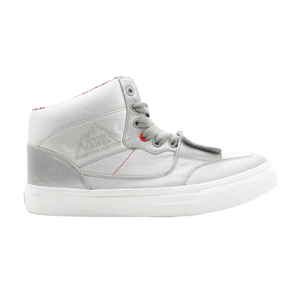 ヴァンズ バンズ ハイ 灰色 グレー 赤 レッド スニーカー メンズ VANS MOUNTAIN EDITION HIGH / NEUTRAL GREY POPPY RED 28,405円