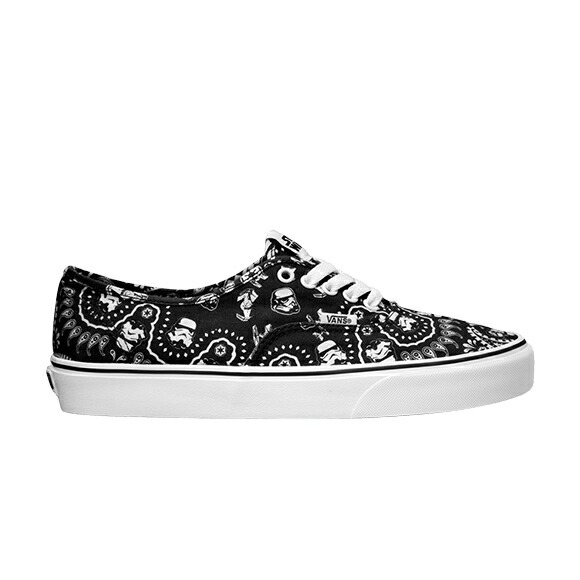 ヴァンズ バンズ オーセンティック ストームトゥルーパー スターウォーズ \u0027STORMTROOPER\u0027 スニーカー メンズ VANS STAR WARS X AUTHENTIC / STORMTROOPER BANDANA