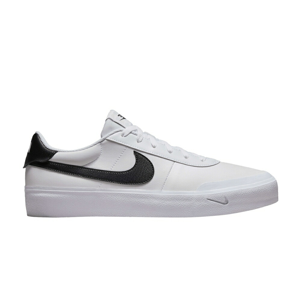 ナイキ 厚地の外套 白いこと 白いこと 黒いこと 黒いこと \u0027WHITE BLACK\u0027 スニーカー メンズ NIKE COURT SHOT / WHITE BLACK メンズ靴-スニーカー