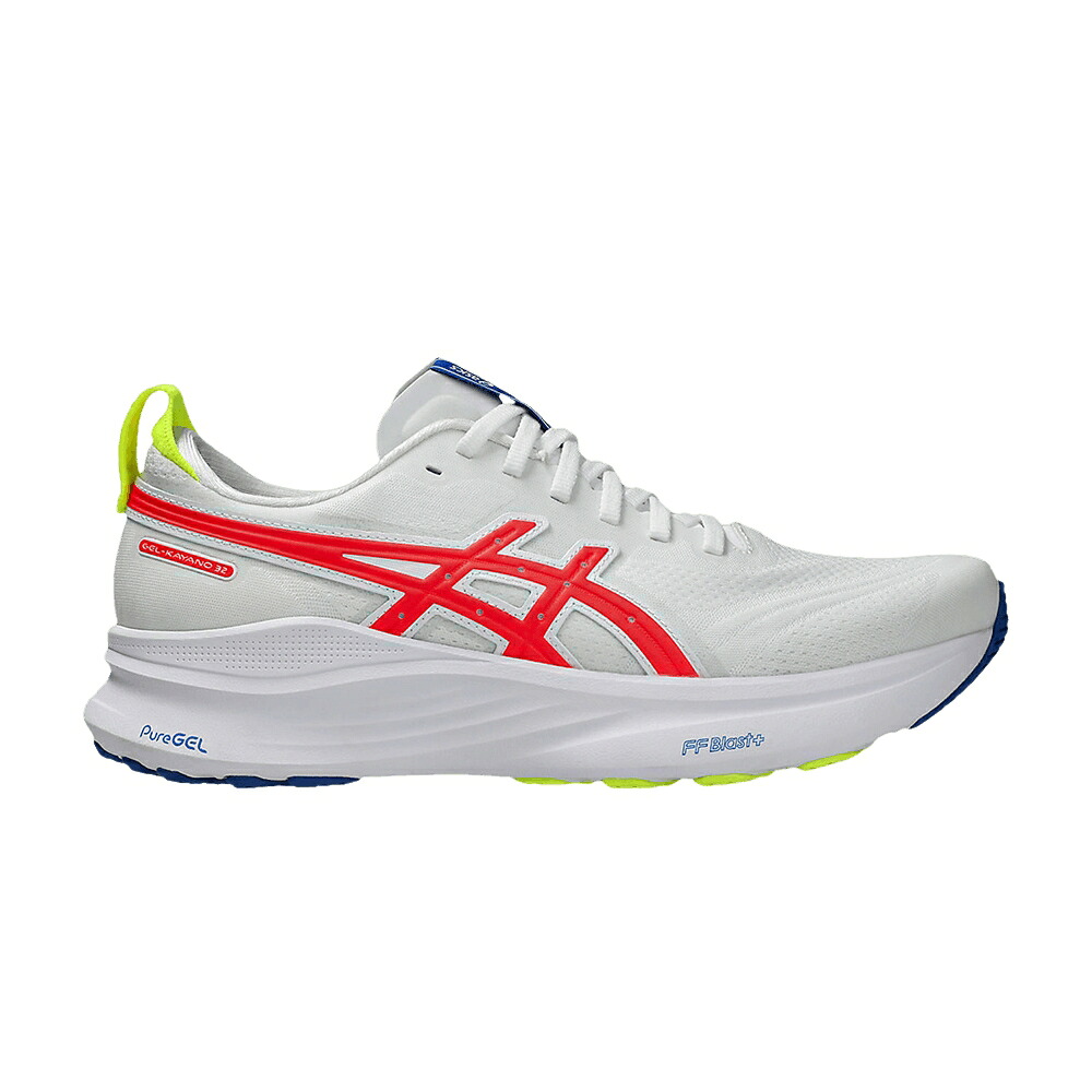 アシックス 野球クラブ 白いこと 白いこと \u0027TRACK CORAL\u0027 スニーカー メンズ ASICS GEL KAYANO 32 CLUB PACK - FLASH / WHITE FLASH CORAL
