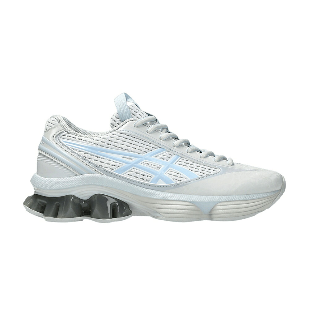 アシックス 薄墨色 薄墨色 天の原 \u0027GLACIER GREY\u0027 スニーカー メンズ ASICS KIKO KOSTADINOV X US6-S GEL KINETIC FLUENT / GLACIER GREY SOFT SKY