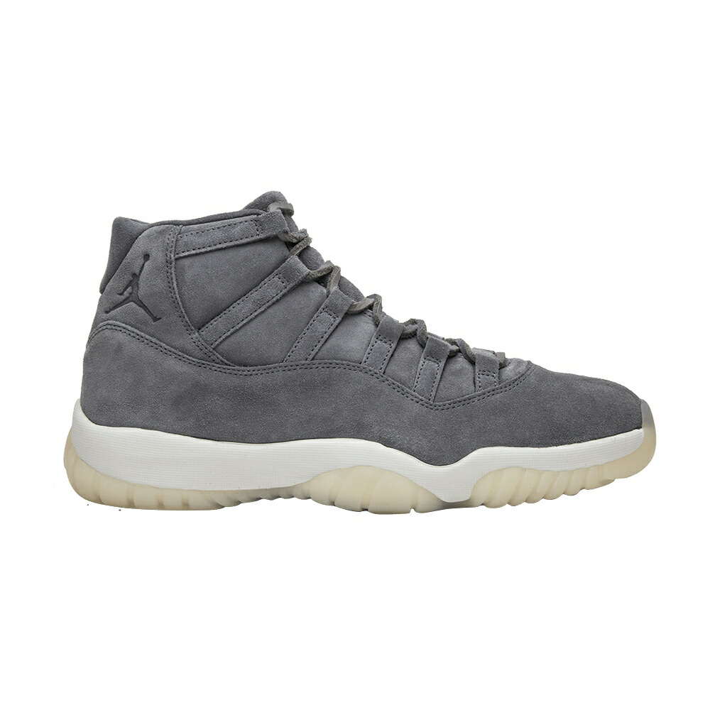 ナイキ プレミアム クール 灰色 グレー エアジョーダン GREY SUEDE スニーカー メンズ AIR JORDAN AIR JORDAN 11 RETRO PREMIUM / COOL GREY SAIL