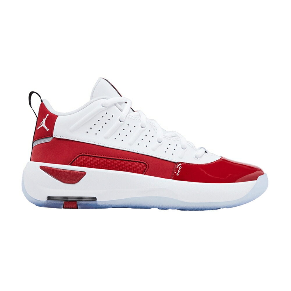 ナイキ マックス オーラ 白色 ホワイト 赤 レッド 黒色 ブラック エアジョーダン WHITE RED スニーカー メンズ AIR JORDAN AIR JORDAN MAX AURA 7 GYM / WHITE GYM RED BLACK WHITE