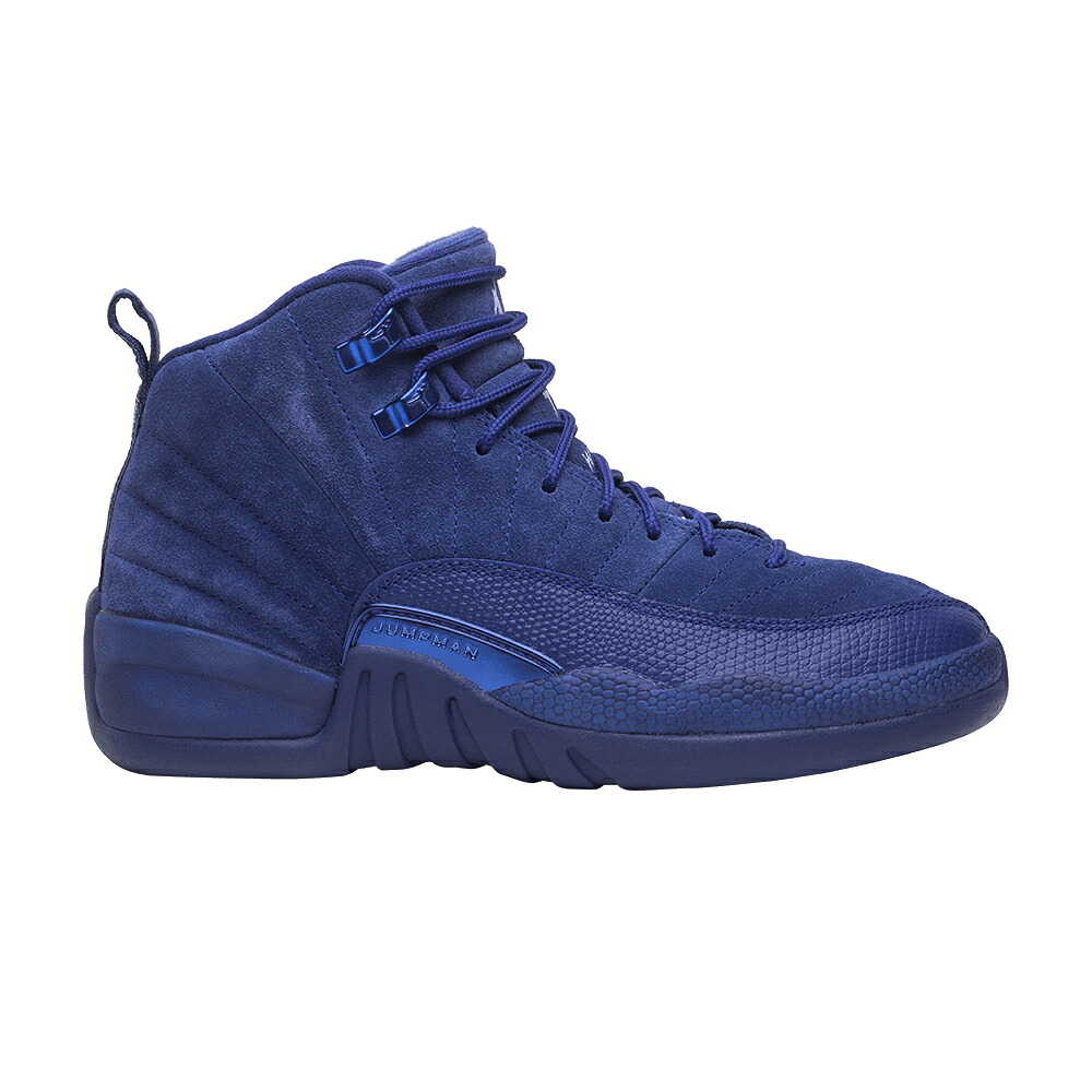 ナイキ ディープ 青味 青み 白いこと 白いこと エアジョーダン \u0027DEEP ROYAL\u0027 スニーカー メンズ AIR JORDAN AIR JORDAN 12 RETRO BG / DEEP ROYAL BLUE WHITE METALLIC